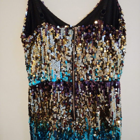Fashion Nova Sequins Romper - Picture 2 of 4